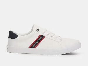 U.S. Polo Assn. Men Low Top Brand Stripe Gaiman Sneakers