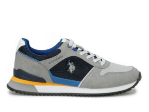 US Polo Assn. Tizian 4Fx Gri Men's Sneakers