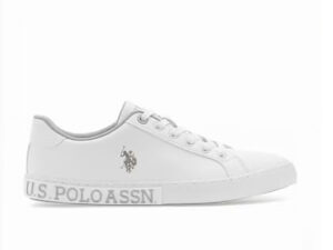 U.S. Polo Assn. Men's White Casual Sneakers
