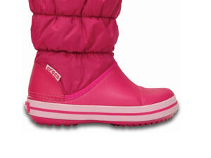 Crocs Winter Puff Boot Kids Candy Pink