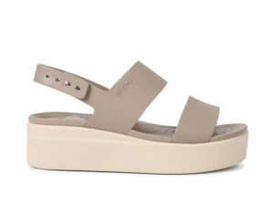 Crocs Brooklyn Low Wedge Mrm/Stu