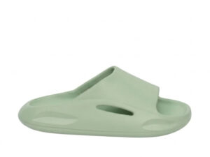 CUBS Kids Pillow Slipper High Platform Olive