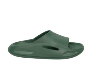 CUBS Kids Pillow Slipper High Platform Army Green