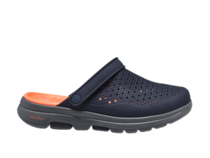 Skechers Foamies Go Walk 243016-black Orange Gray