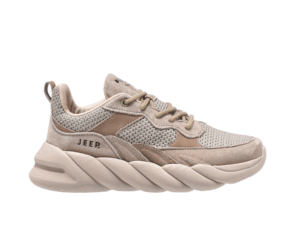 Jeep Ankle Lace Chunky Mesh Boot-5119606355-Beige