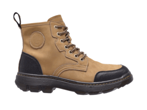 Jeep Ankle Lace Cap Toe Soft Leather Boot-P214M06083-Camel