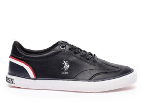 U.S. Polo Men Round Toe Solid Oskar Sneakers