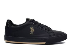 US polo assn womens black sneaker